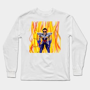 self love in rising like the phoenix in myth cloth ecopop therapy art Long Sleeve T-Shirt